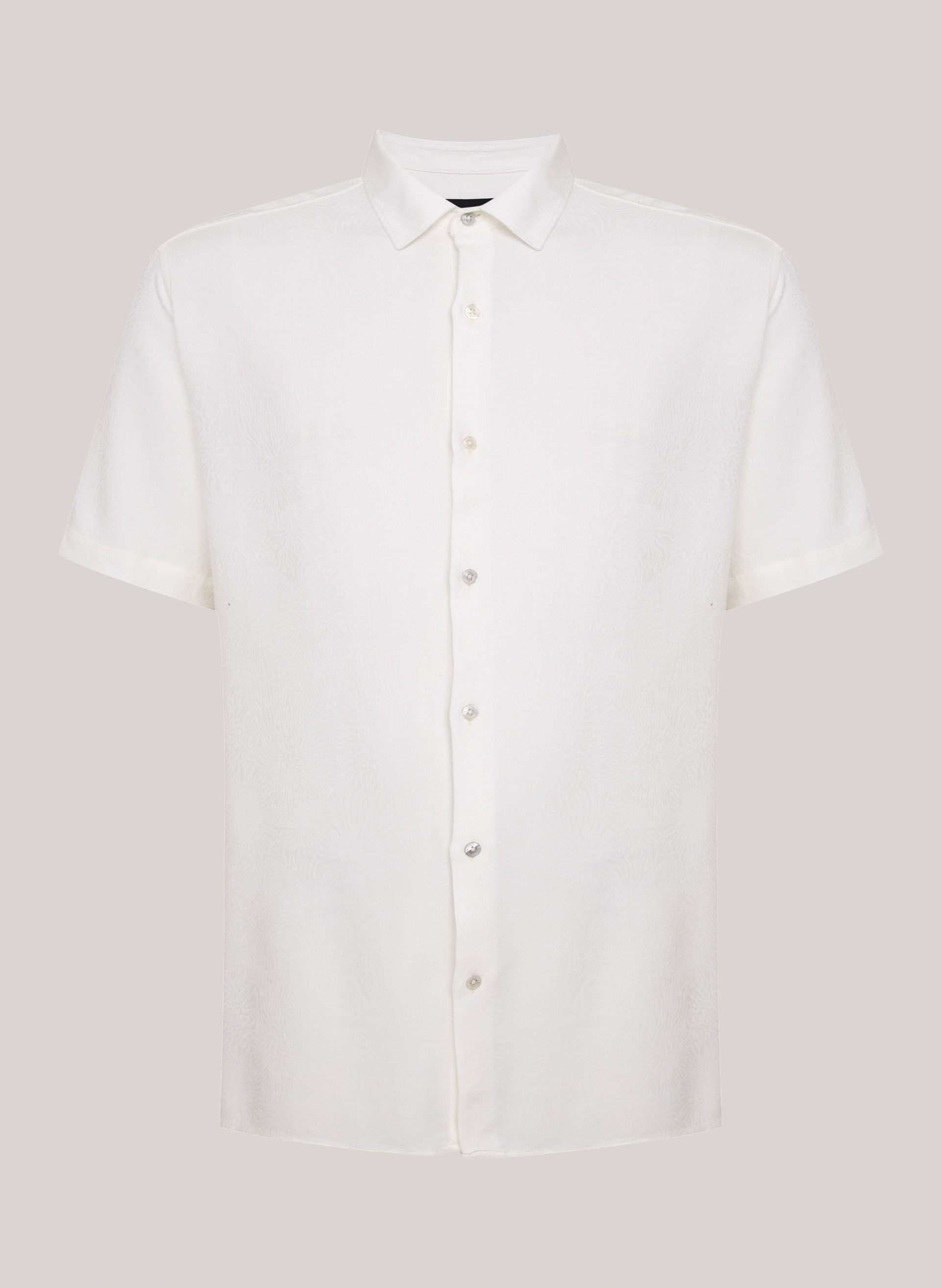 Camisa Relaxed Fit Jacquard Sea John John Masculina