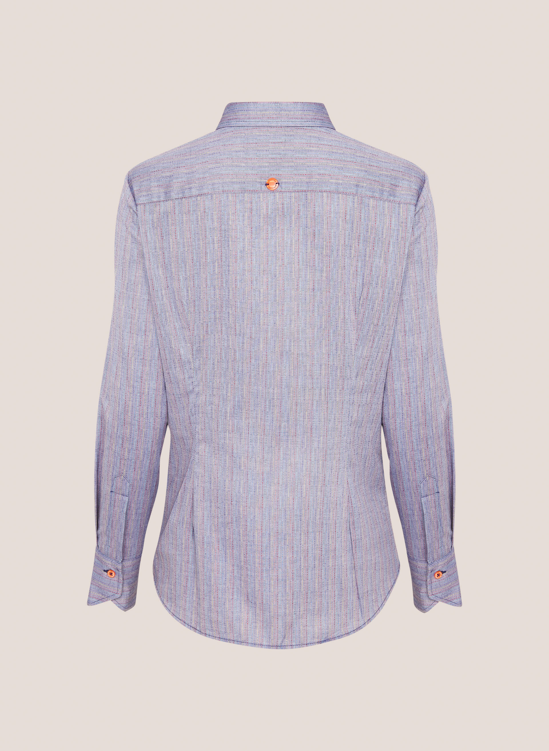 Camisa Slim Fit Listrada Dudalina Feminina