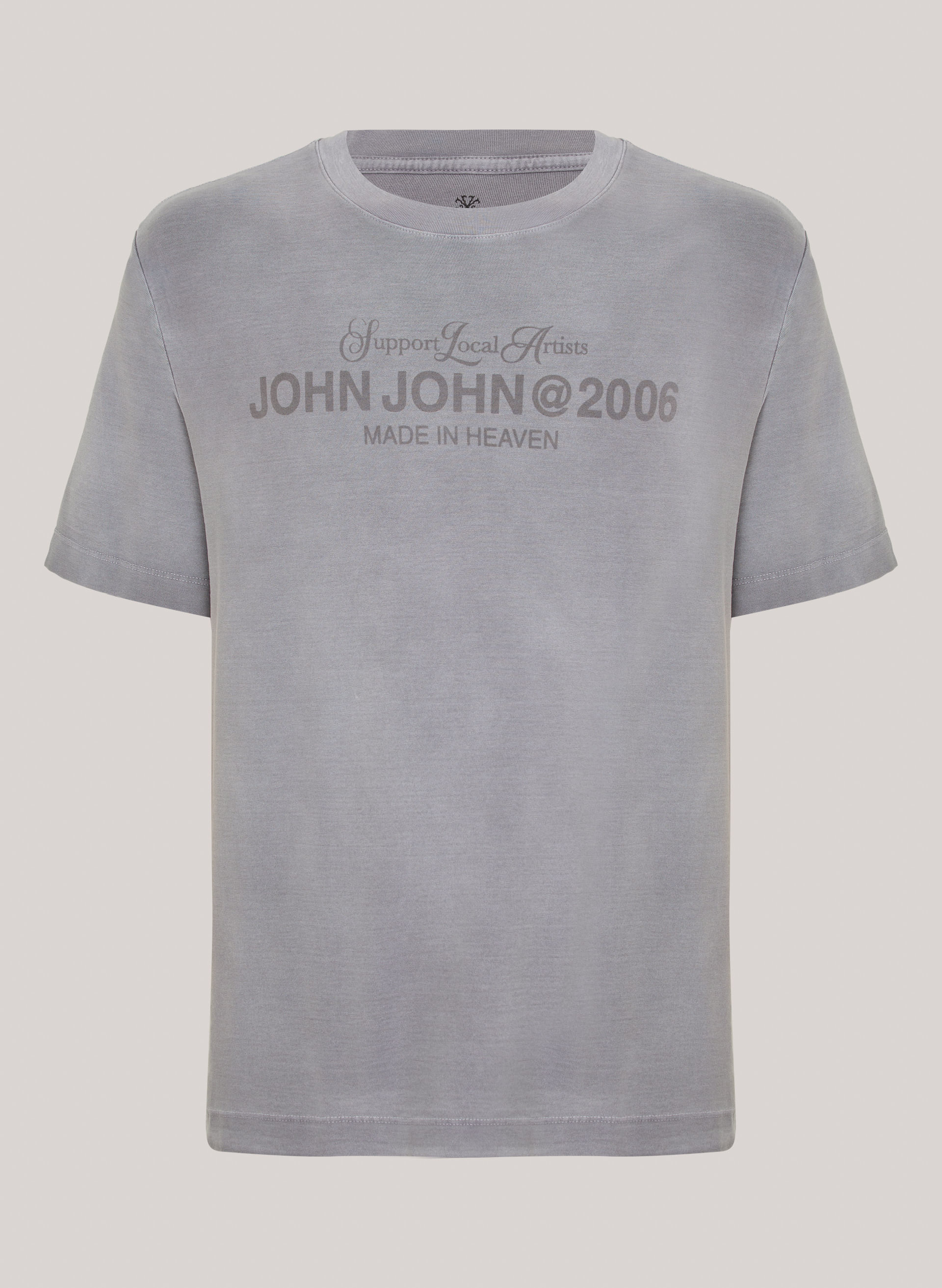 Camiseta Relaxed Fit Spray John John Masculina