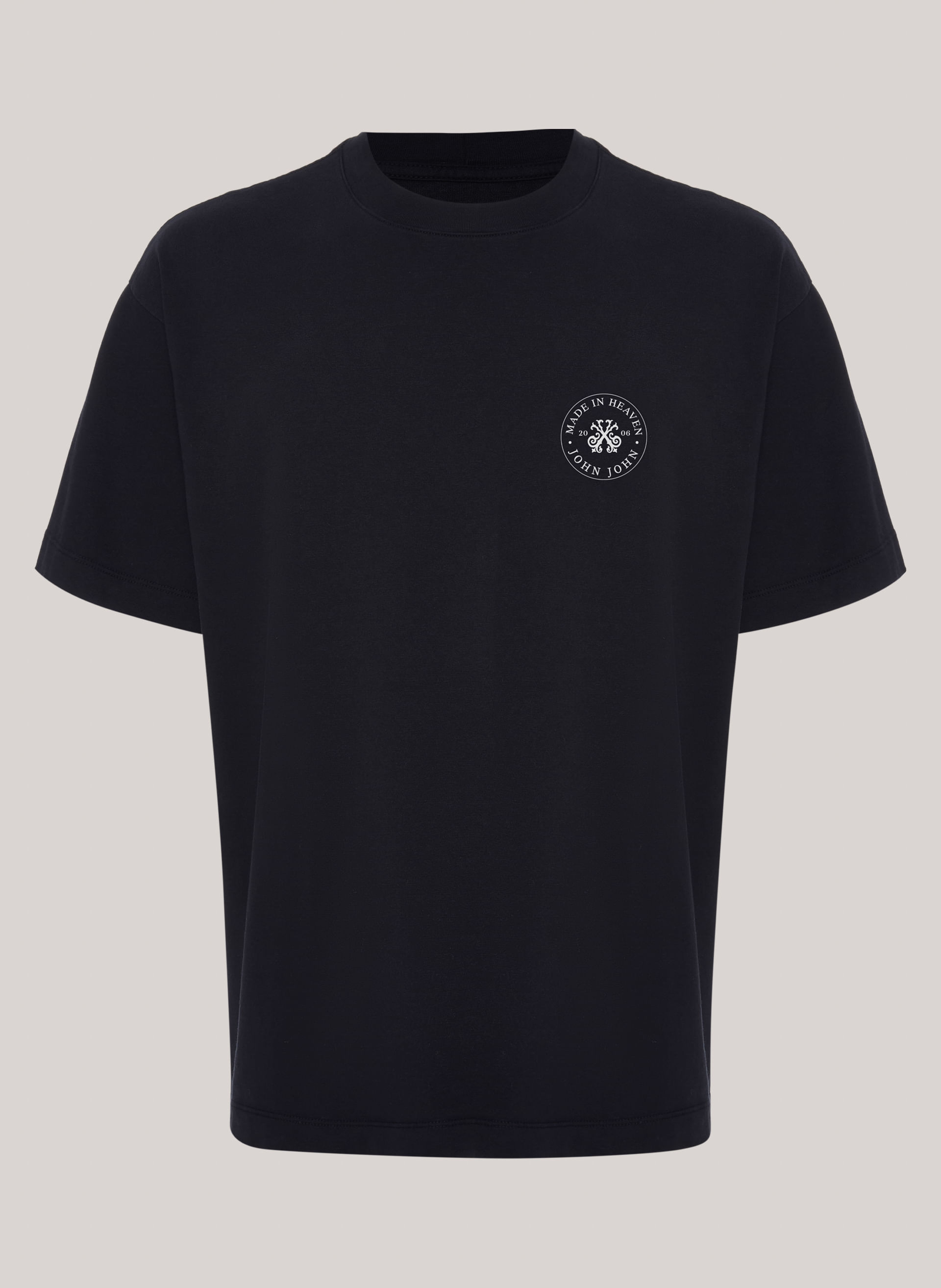 Camiseta Oversized Rich Boys John John Masculina