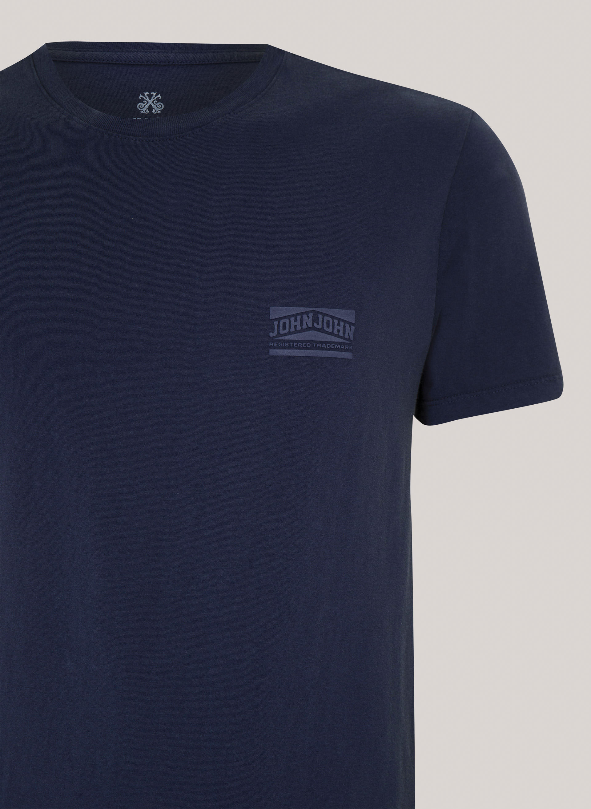 Camiseta Slim Fit Registered John John Masculina