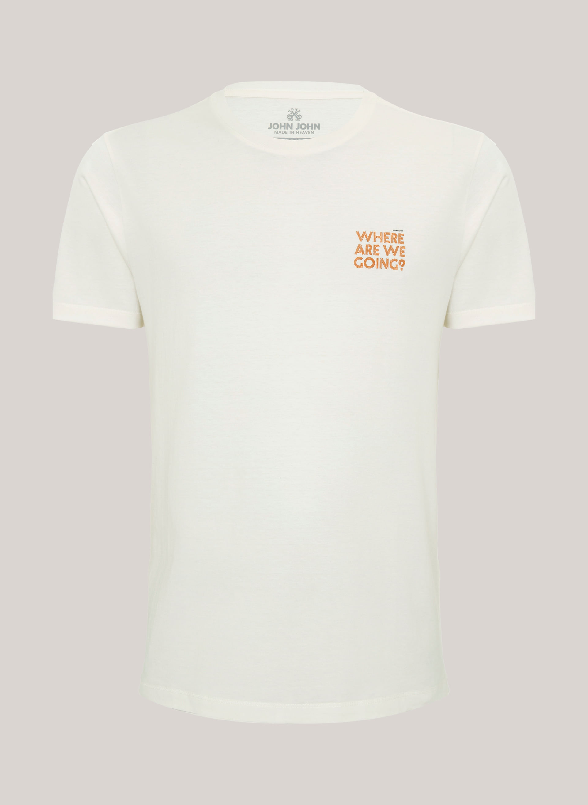 Camiseta Regular Fit Where We Going John John Masculina