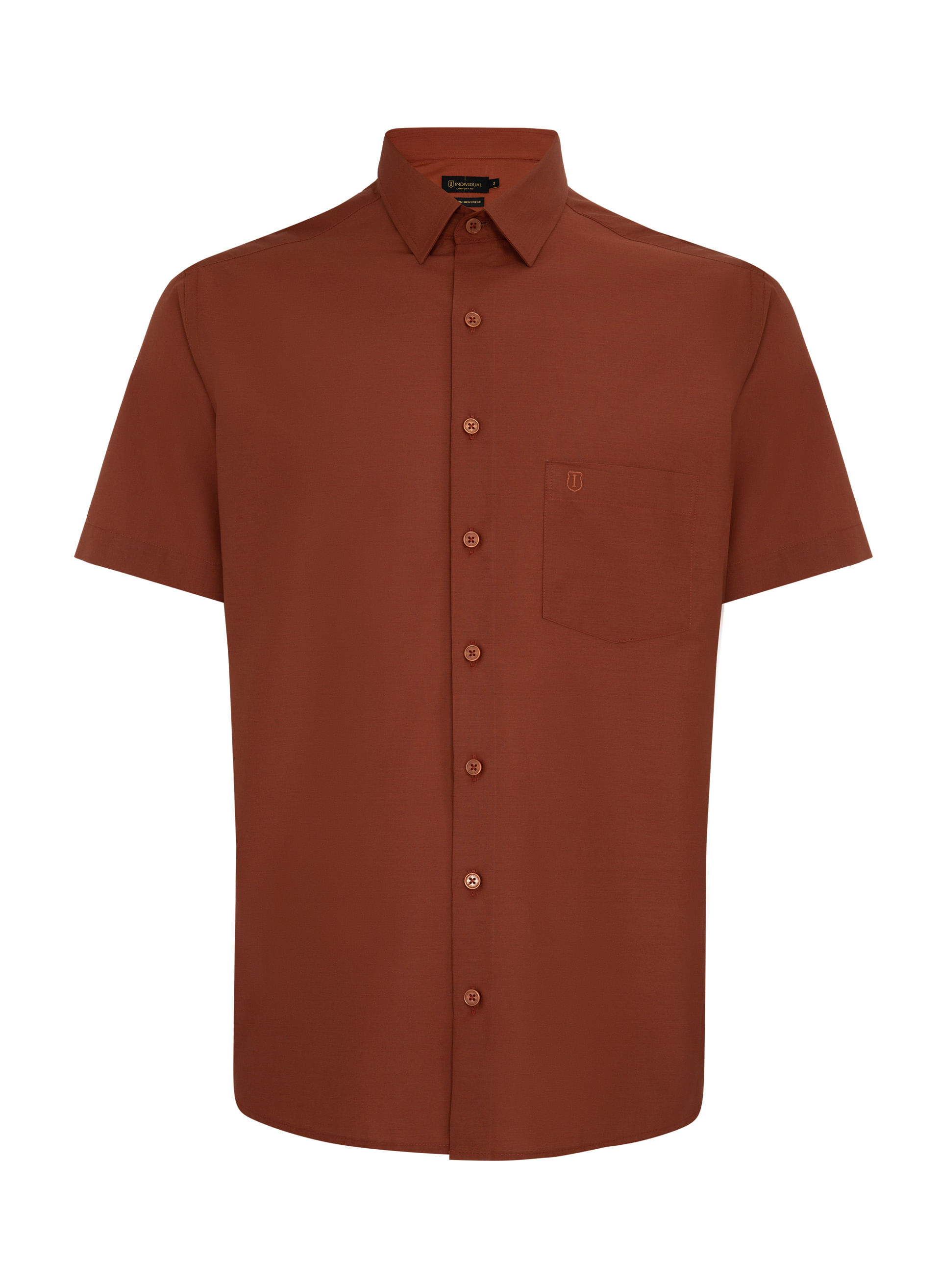 Camisa Comfort Fit Lisa Color Masculina Individual