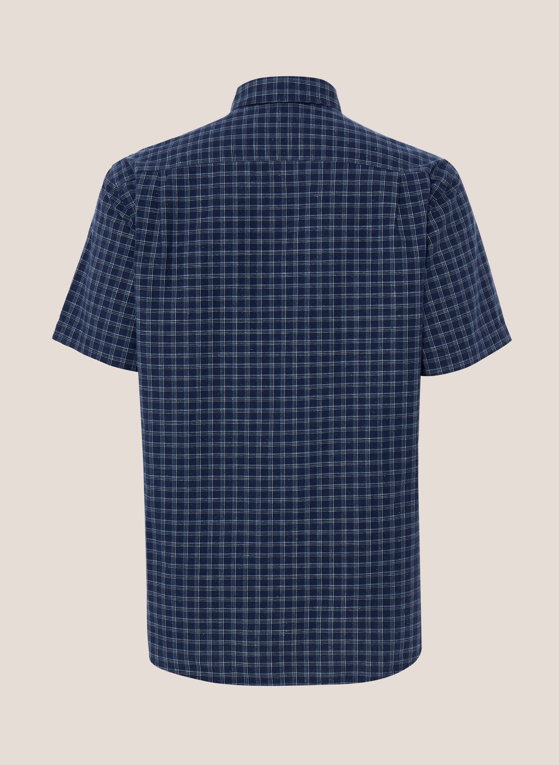 Camisa Comfort Fit Botoné Xadrez Dudalina Masculina