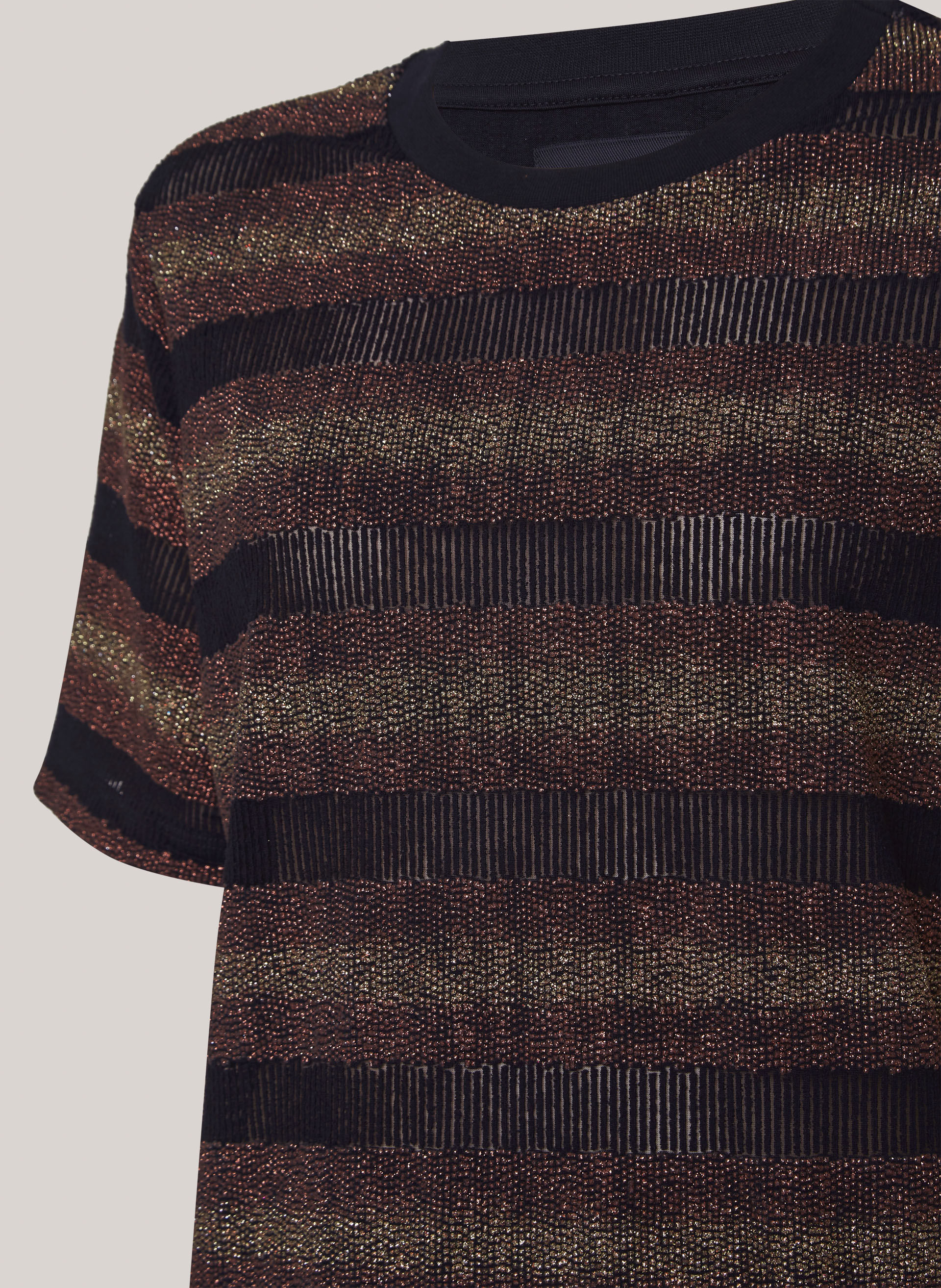 Camiseta Reta Striped Sea John John Feminina