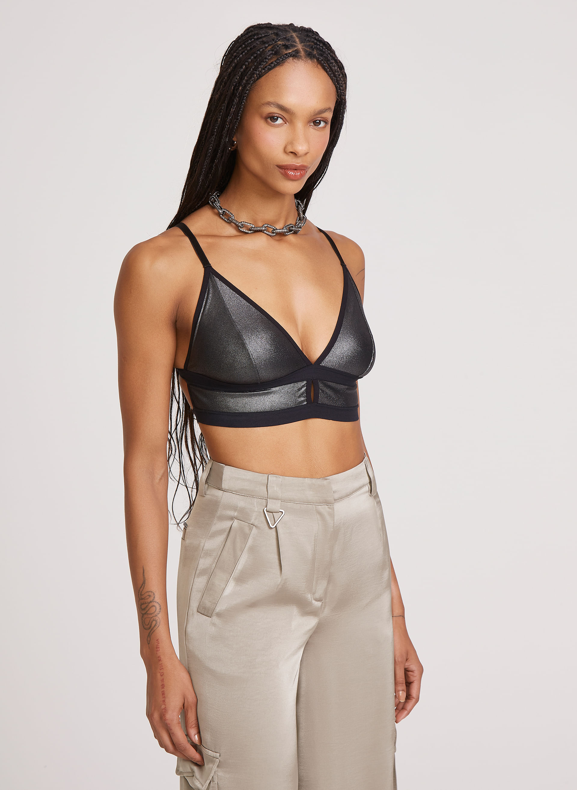 Top Justo Linn John John Feminino