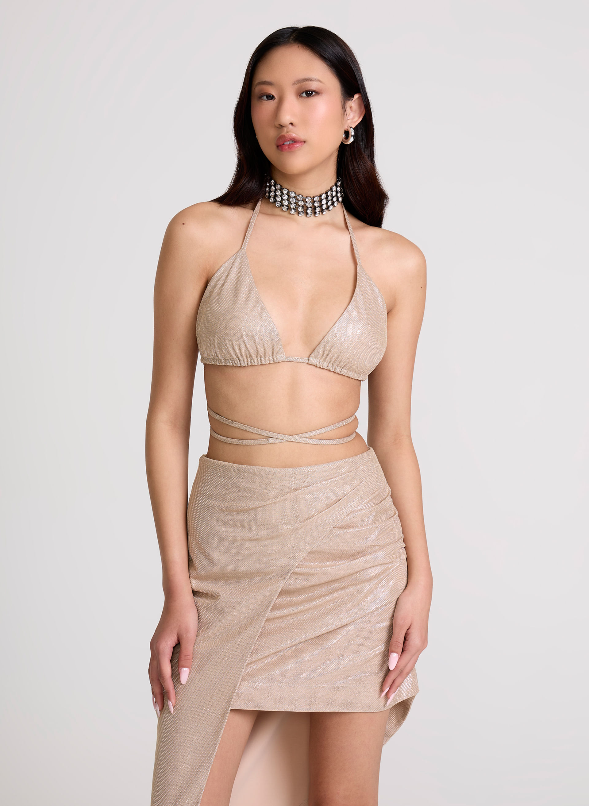 Top Justo Gold John John Feminino