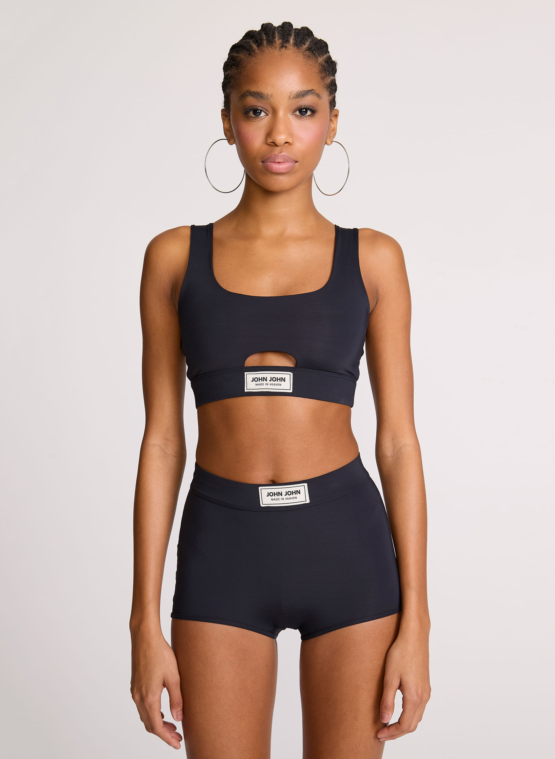 Top Justo Feel John John Feminino