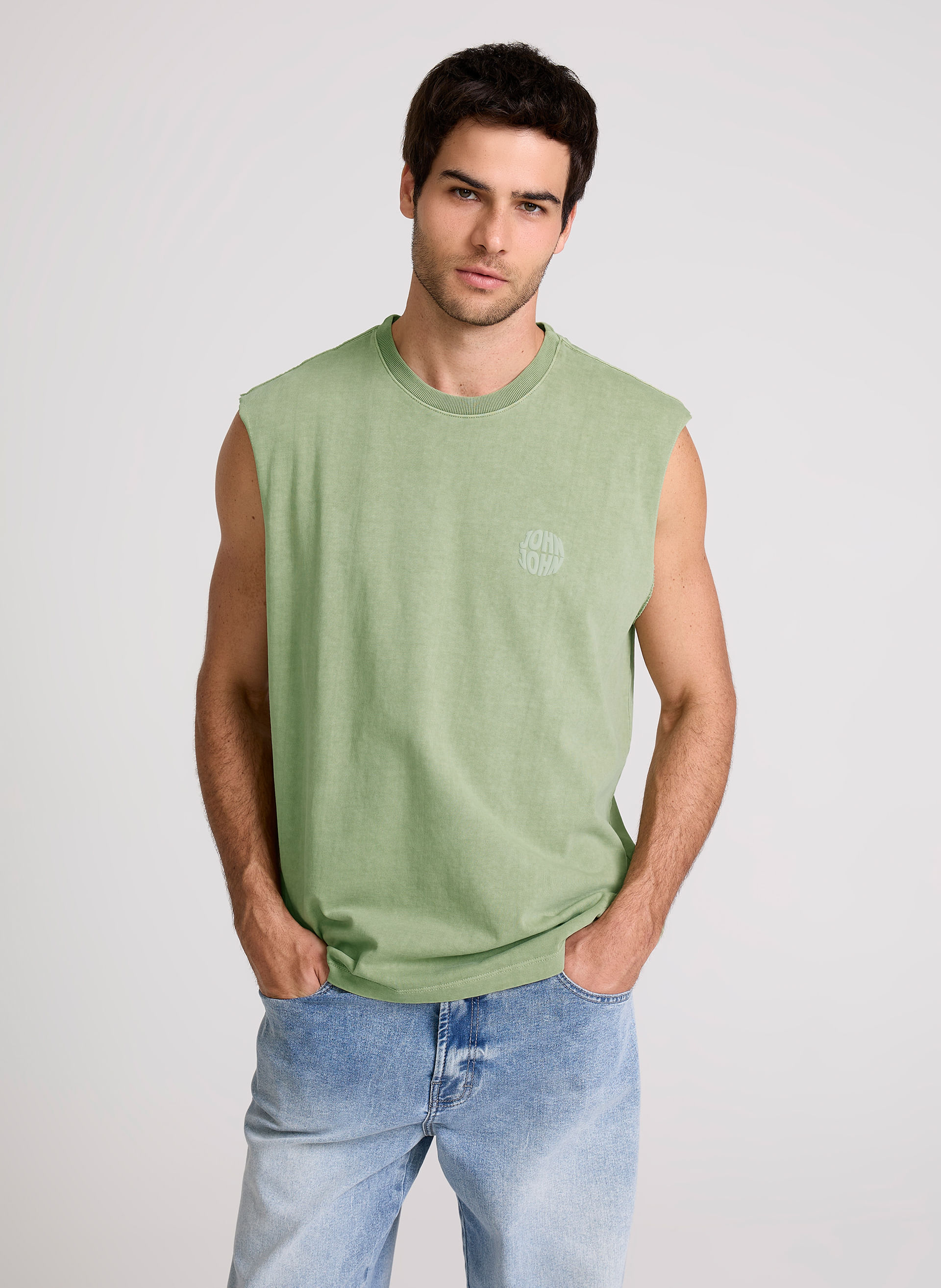 Regata Relaxed Fit Relief John John Masculina