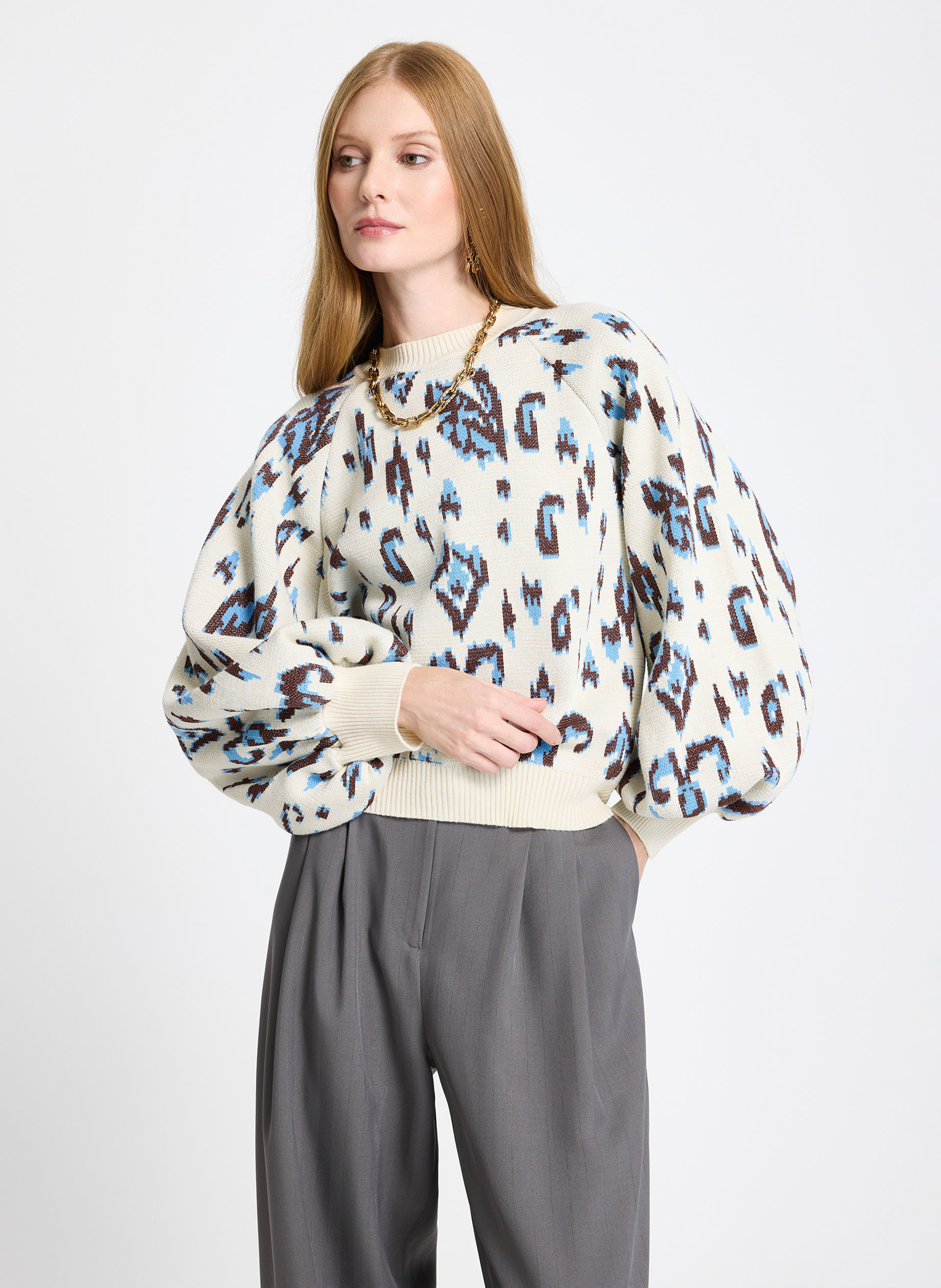 Blusa Le Lis Tandy Tricot Feminina
