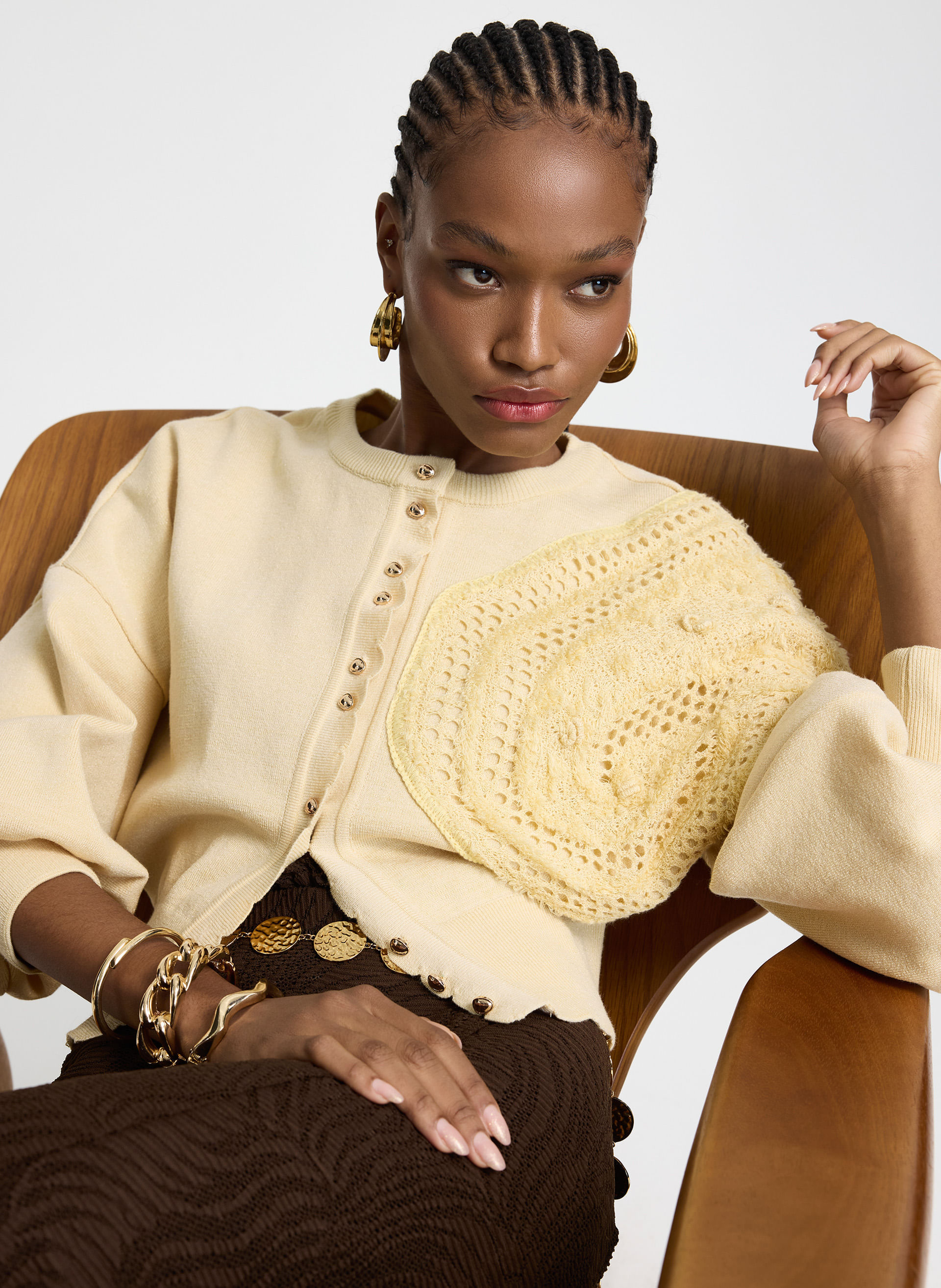 Blusa Le Lis Aura Tricot Feminina