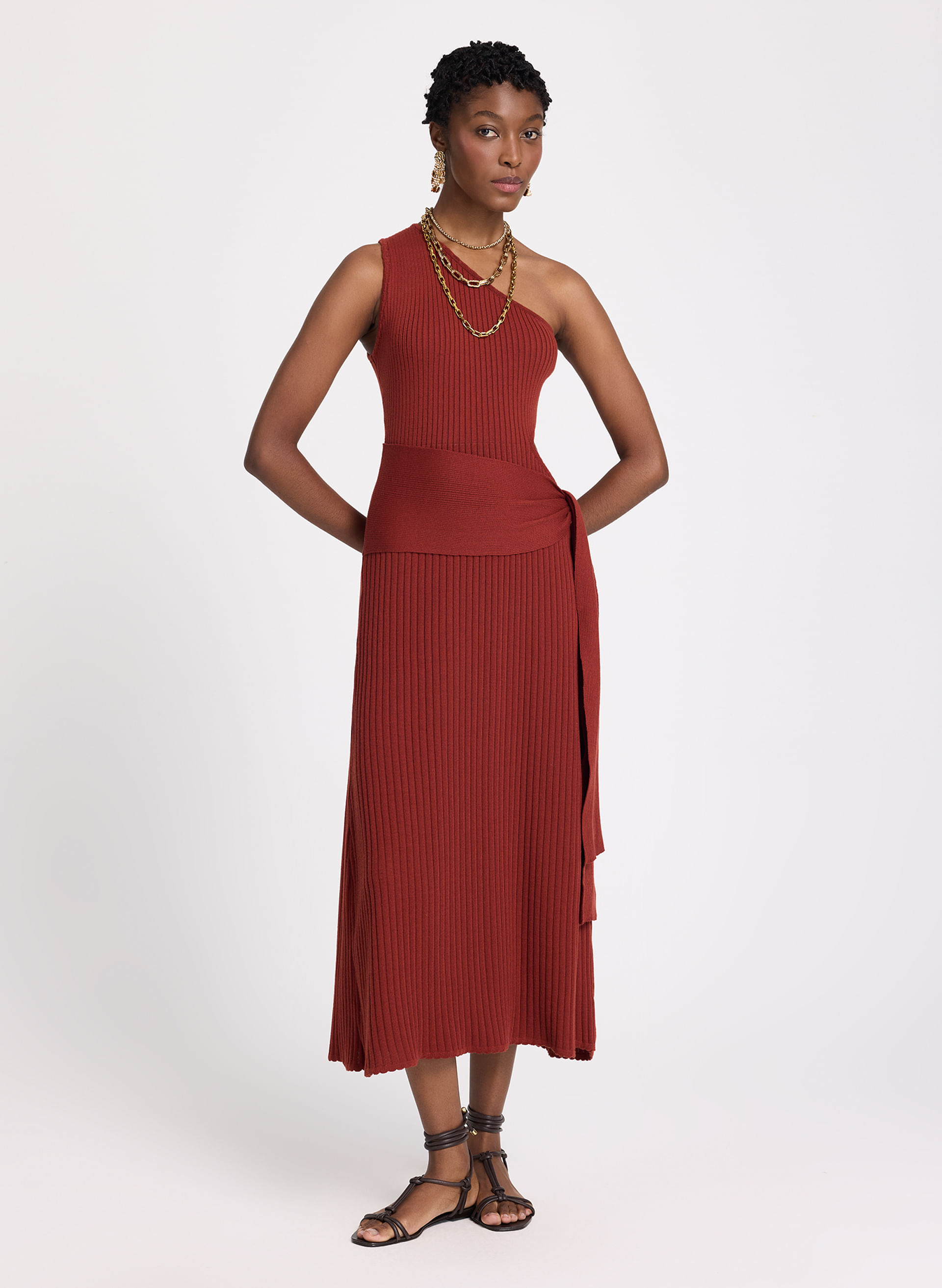 Vestido Le Lis Nati Tricot Feminino