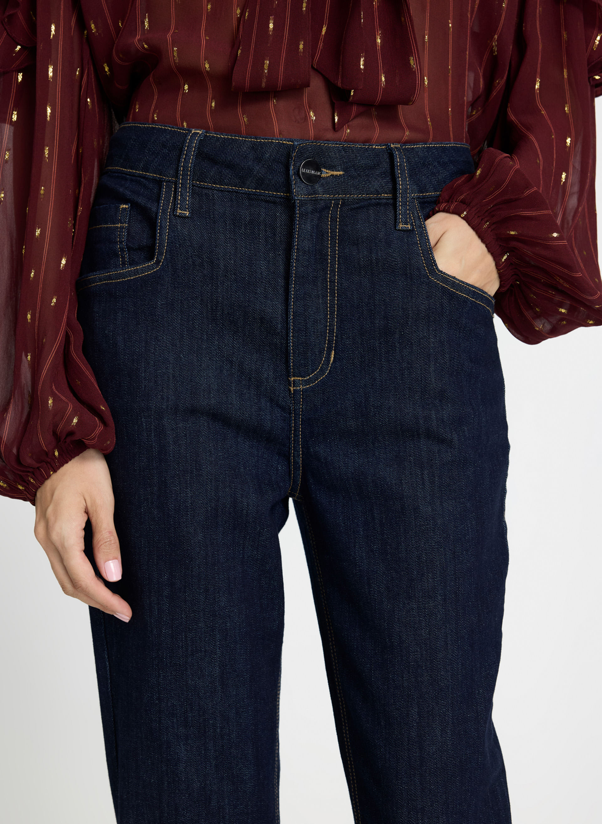 Calça Le Lis Andy Flare Jeans Feminina