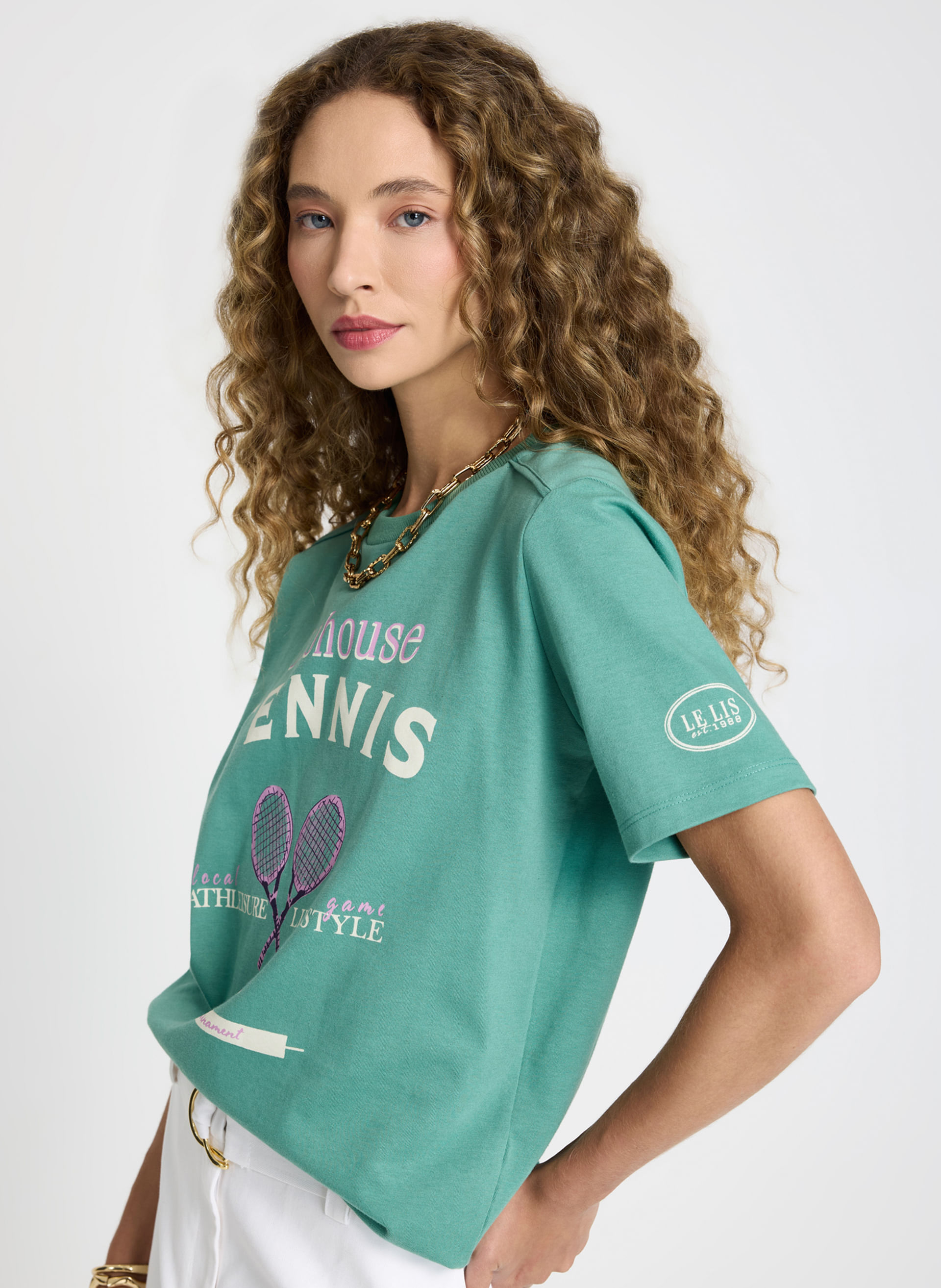 Blusa Le Lis Tennis Club Feminina
