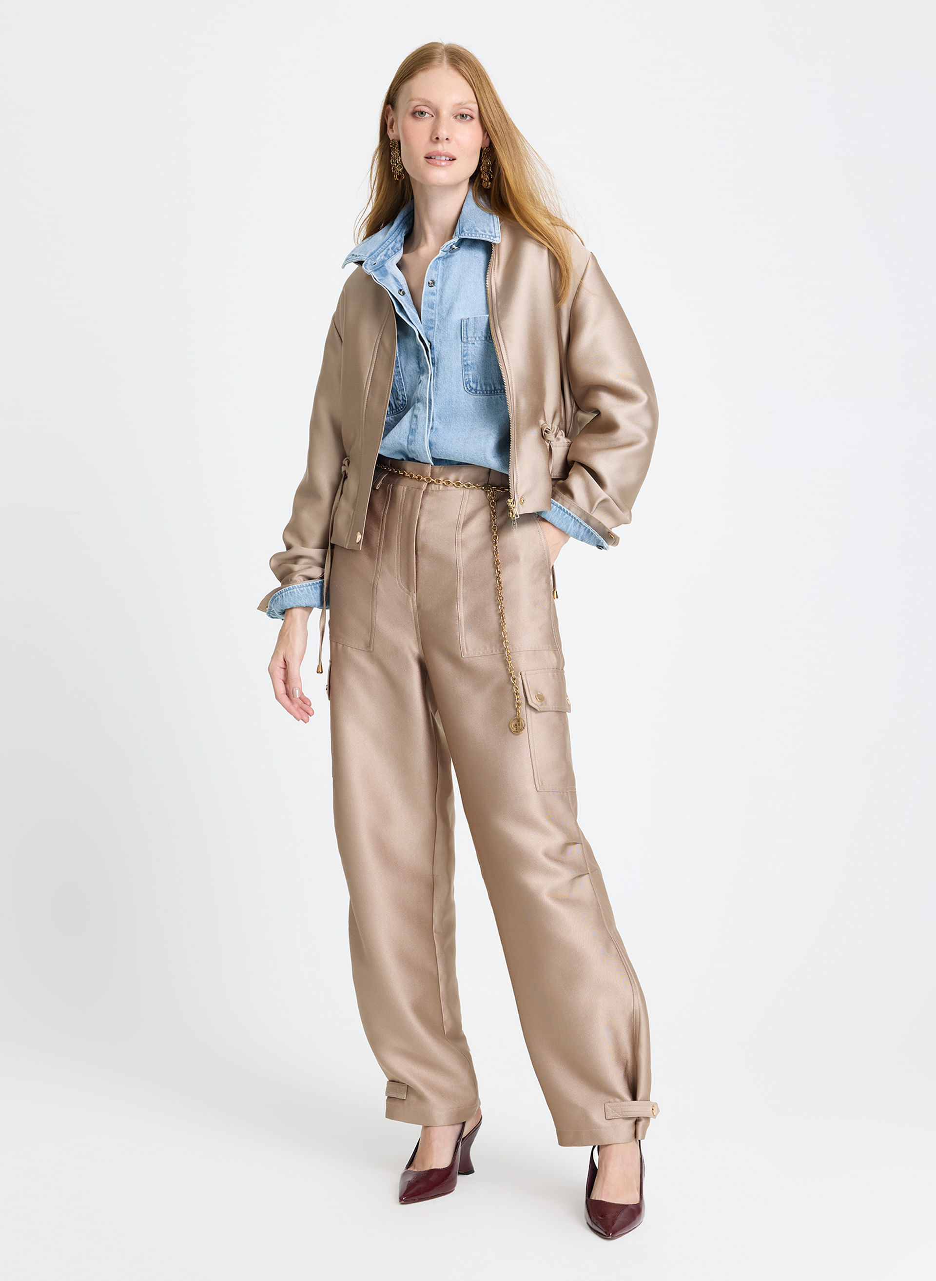 Calça Le Lis Mel Feminina