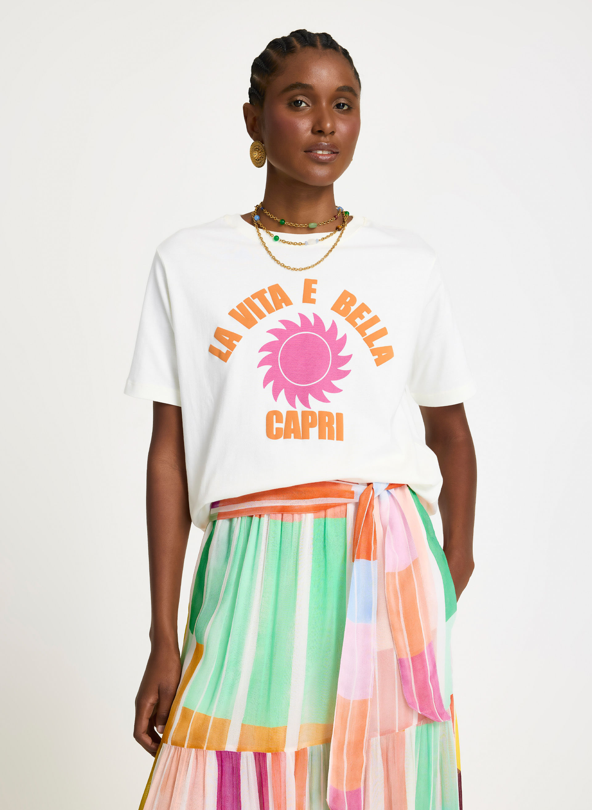 Camiseta Le Lis Bella Feminina