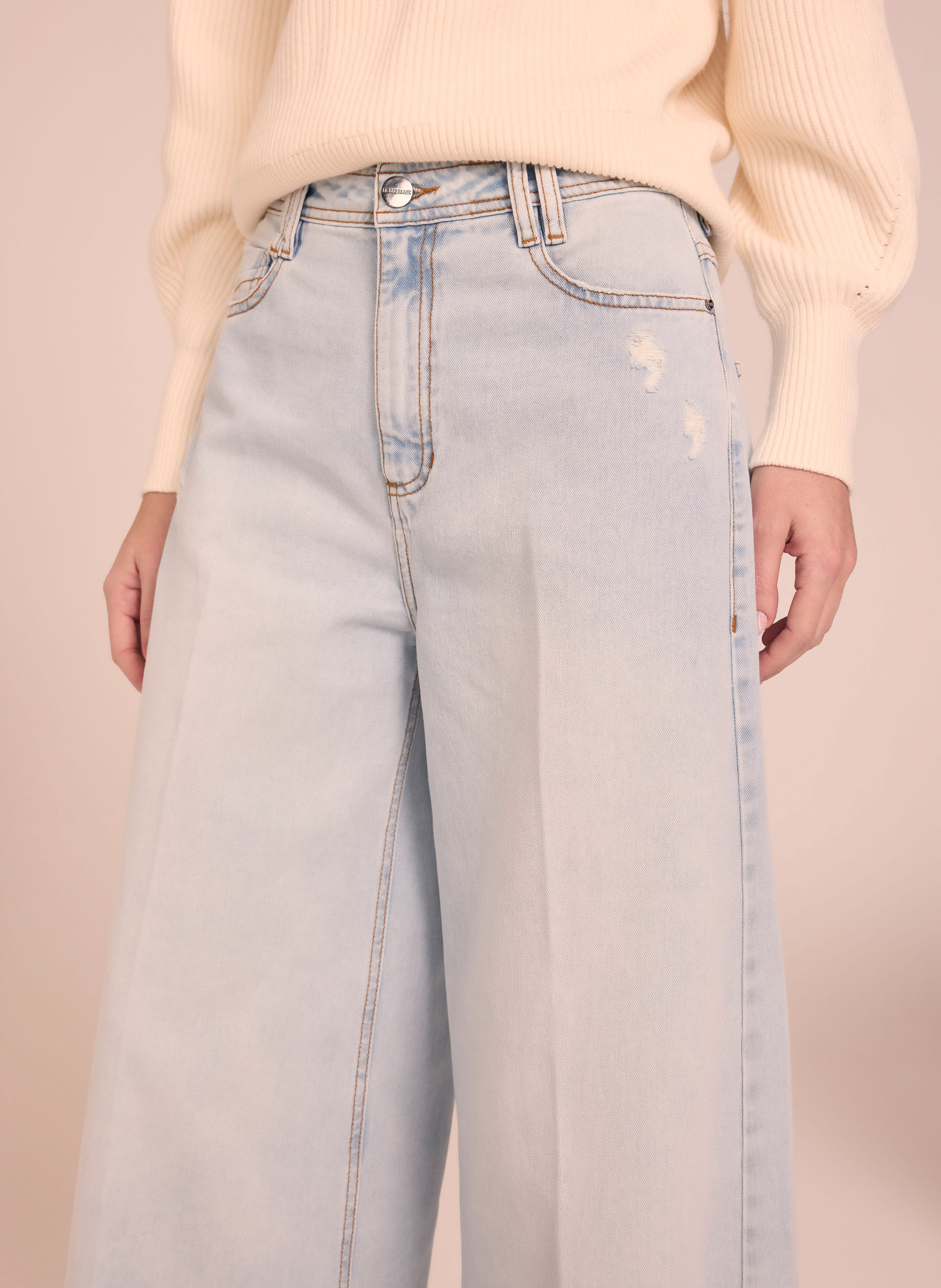 Calça Le Lis Pantalona Fran Feminina