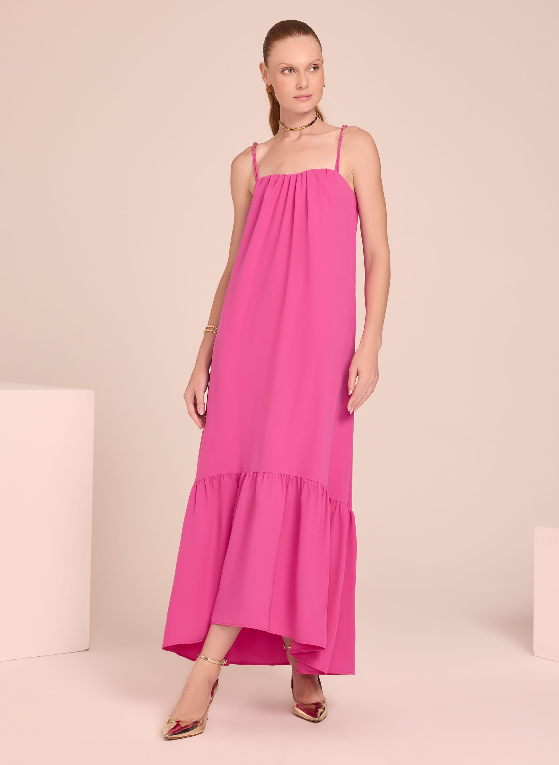 Vestido Le Lis Madu Longo Feminino