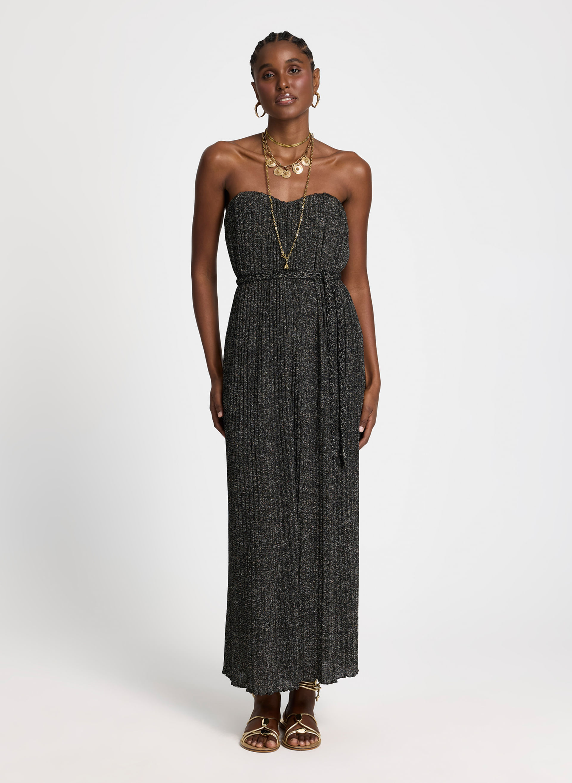 Vestido Le Lis Mirna Tricot Feminino