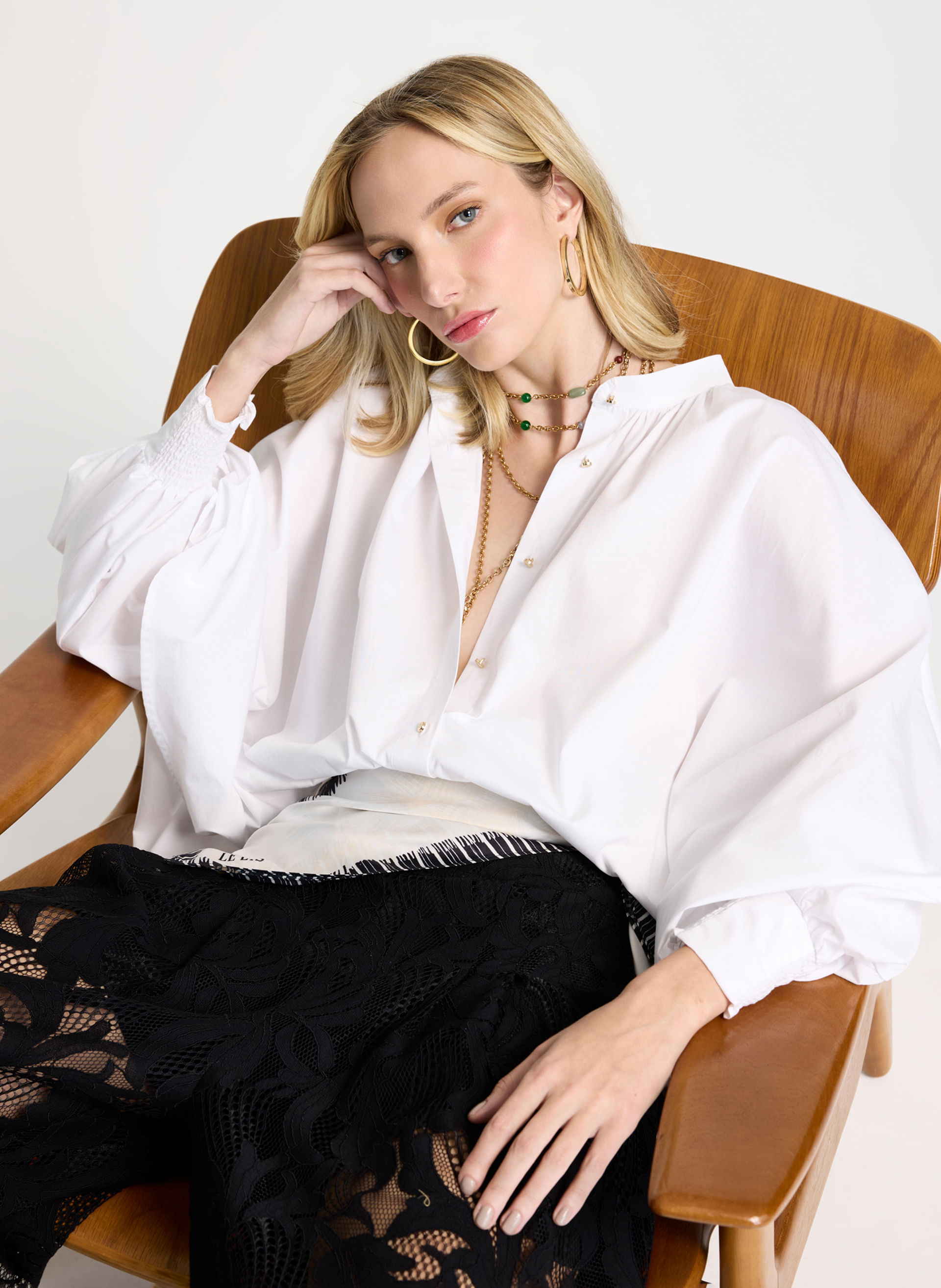Camisa Le Lis Maya Feminina