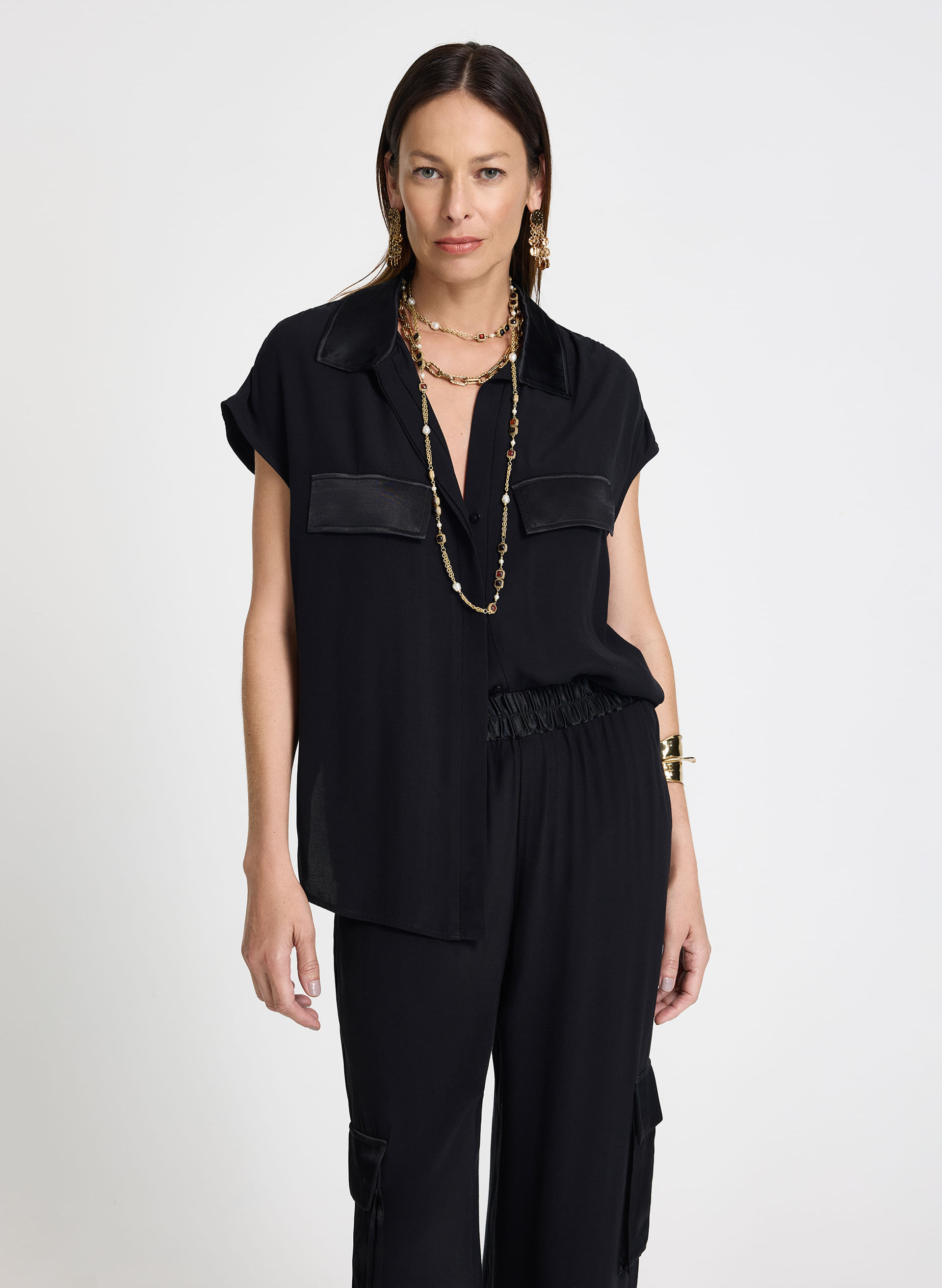 Camisa Le Lis Pietra Feminina