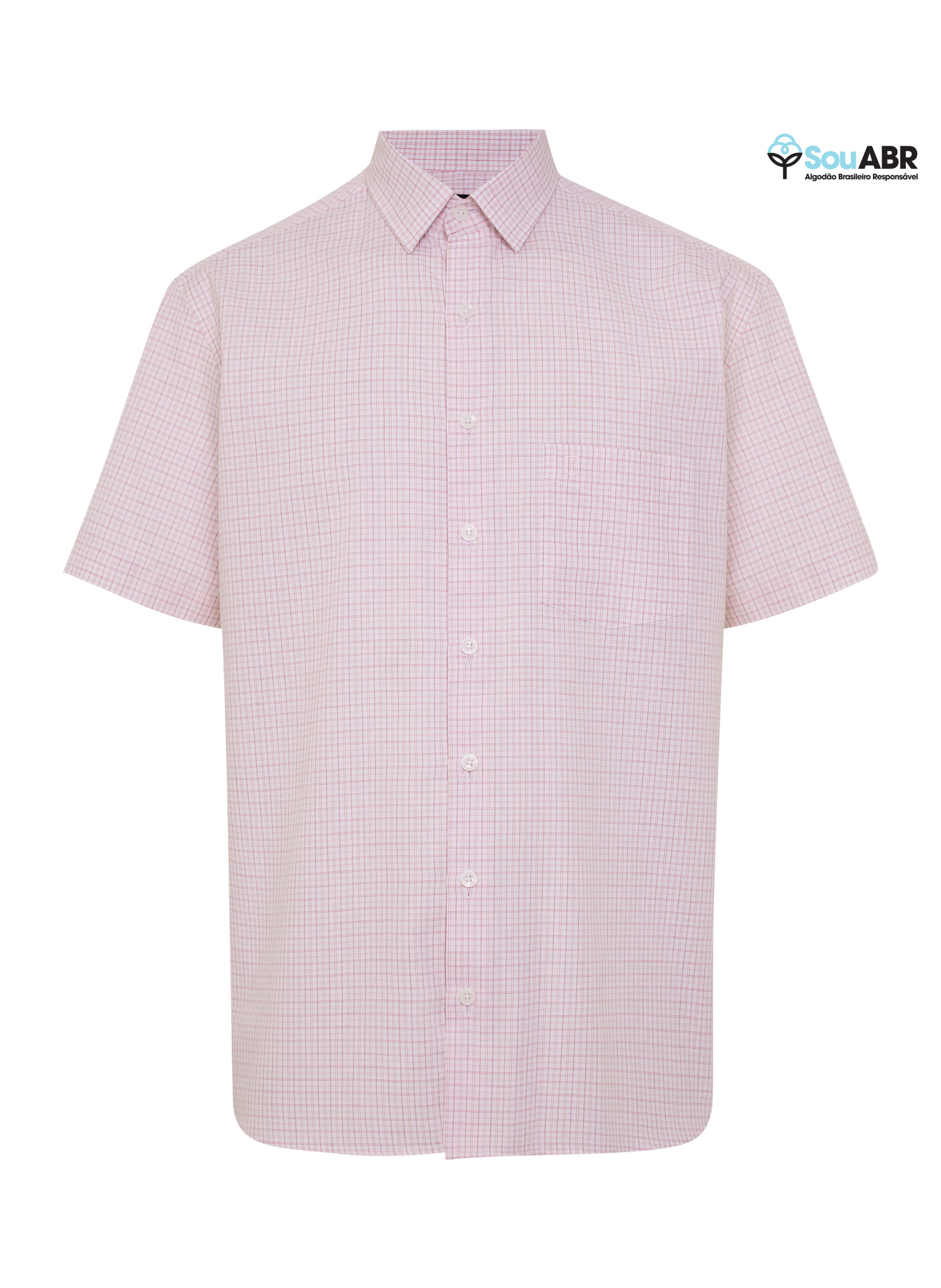 Camisa Comfort Fit Mix Rosas Masculina Individual