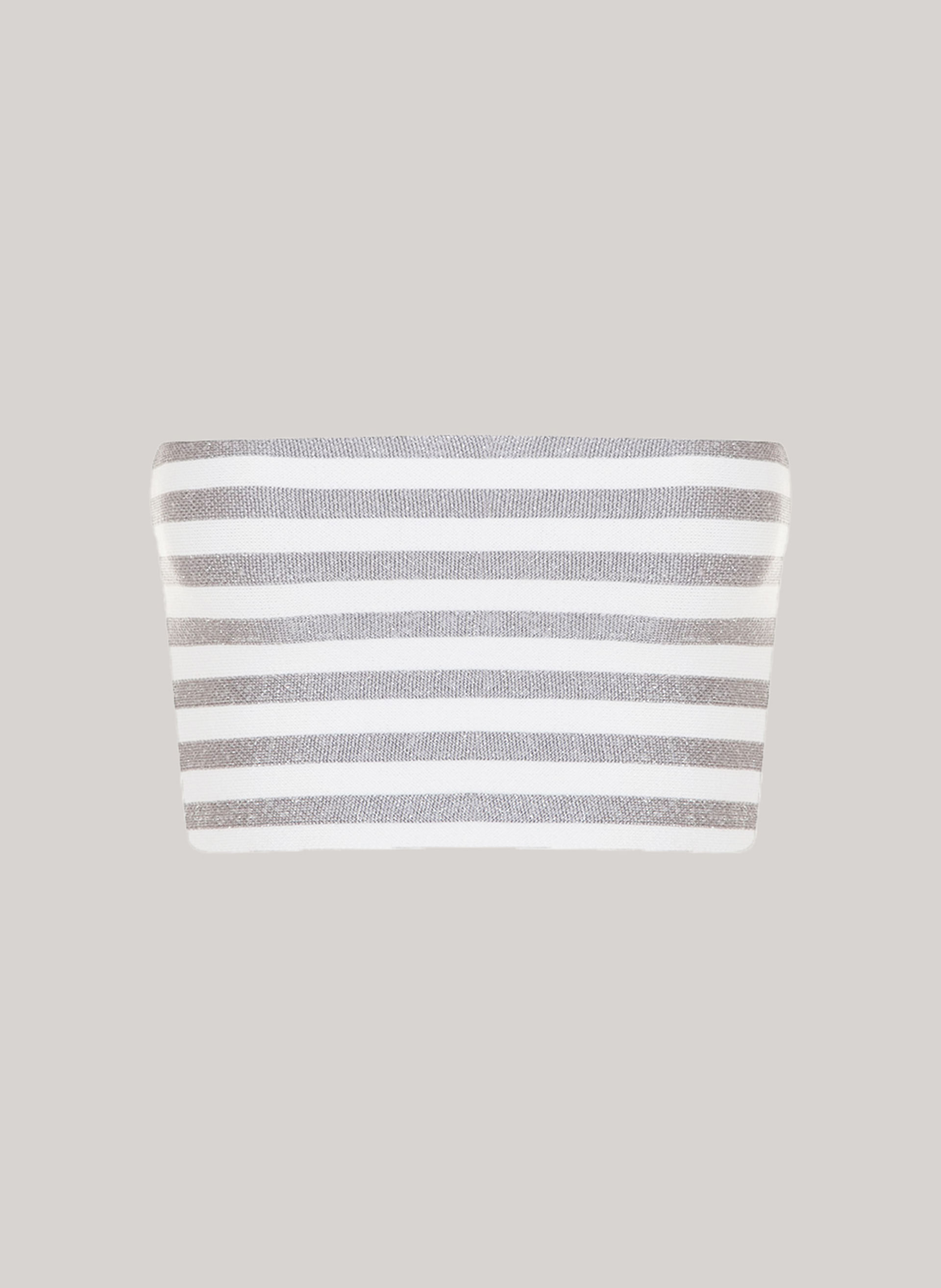 Top Justo Silver Stripes John John Feminino