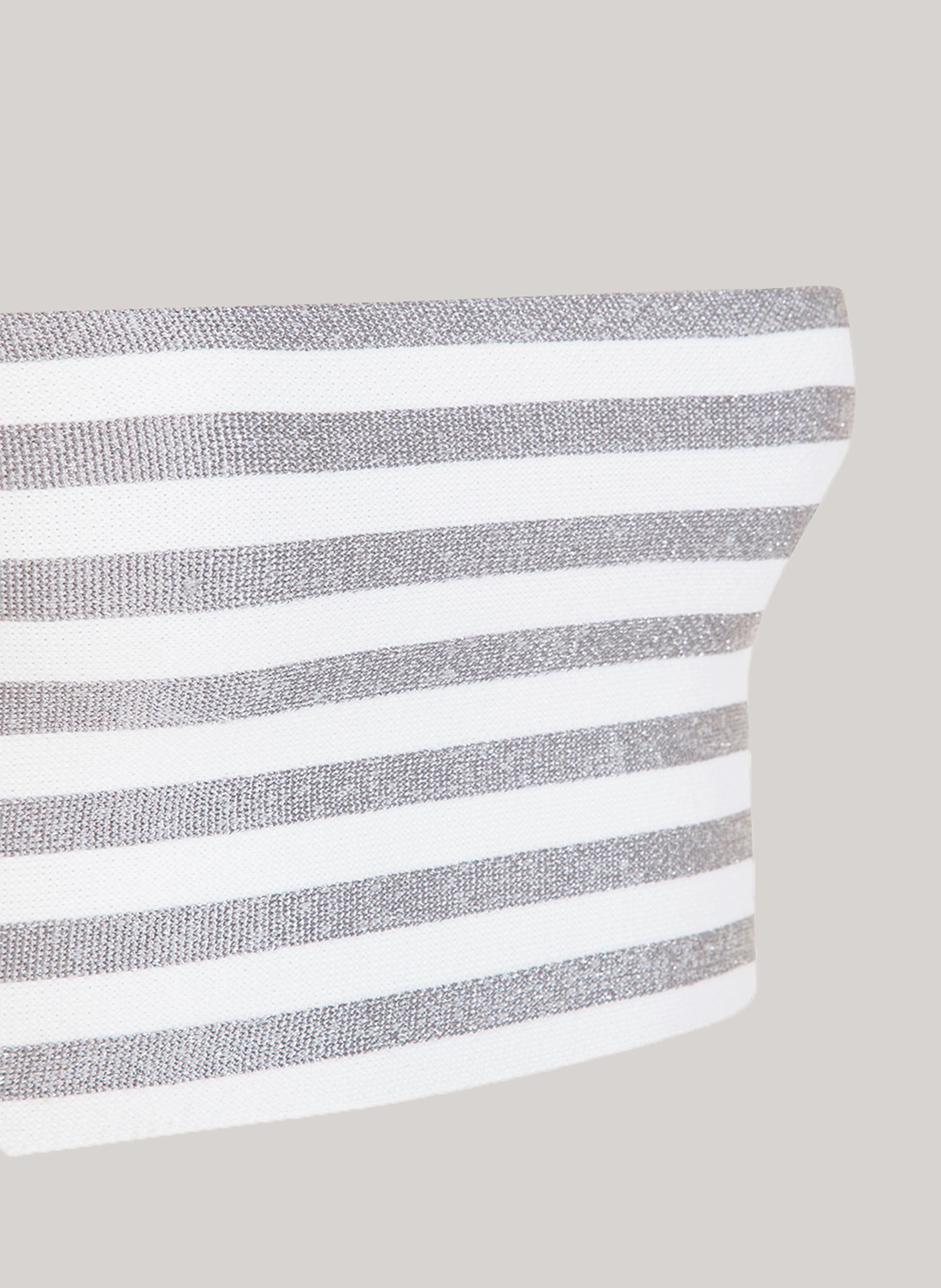 Top Justo Silver Stripes John John Feminino