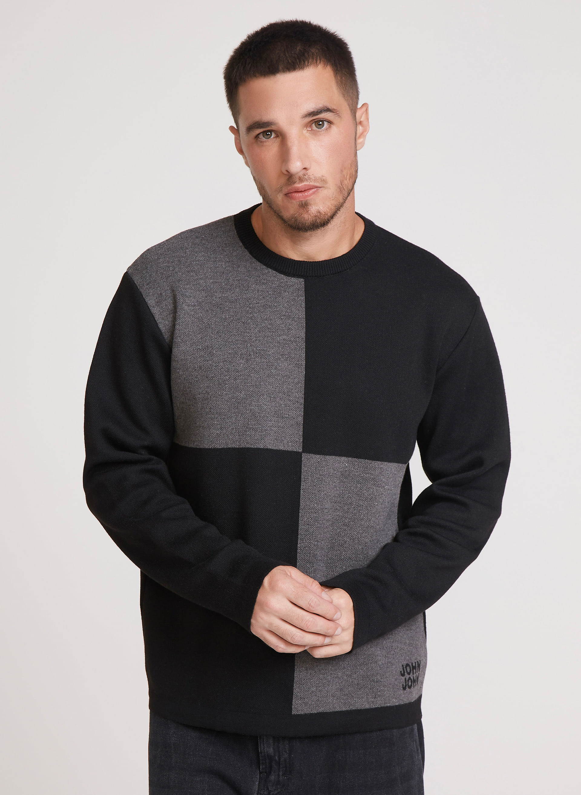 Suéter Tricot Amplo Max Gaming John John Masculino