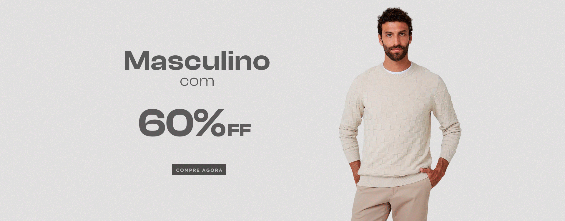 Masculino 60% OFF