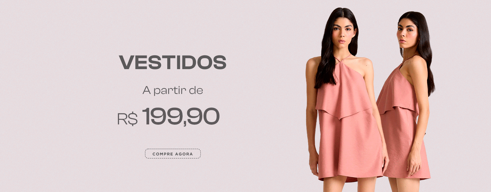 Vestidos a partir de R$ 199,90